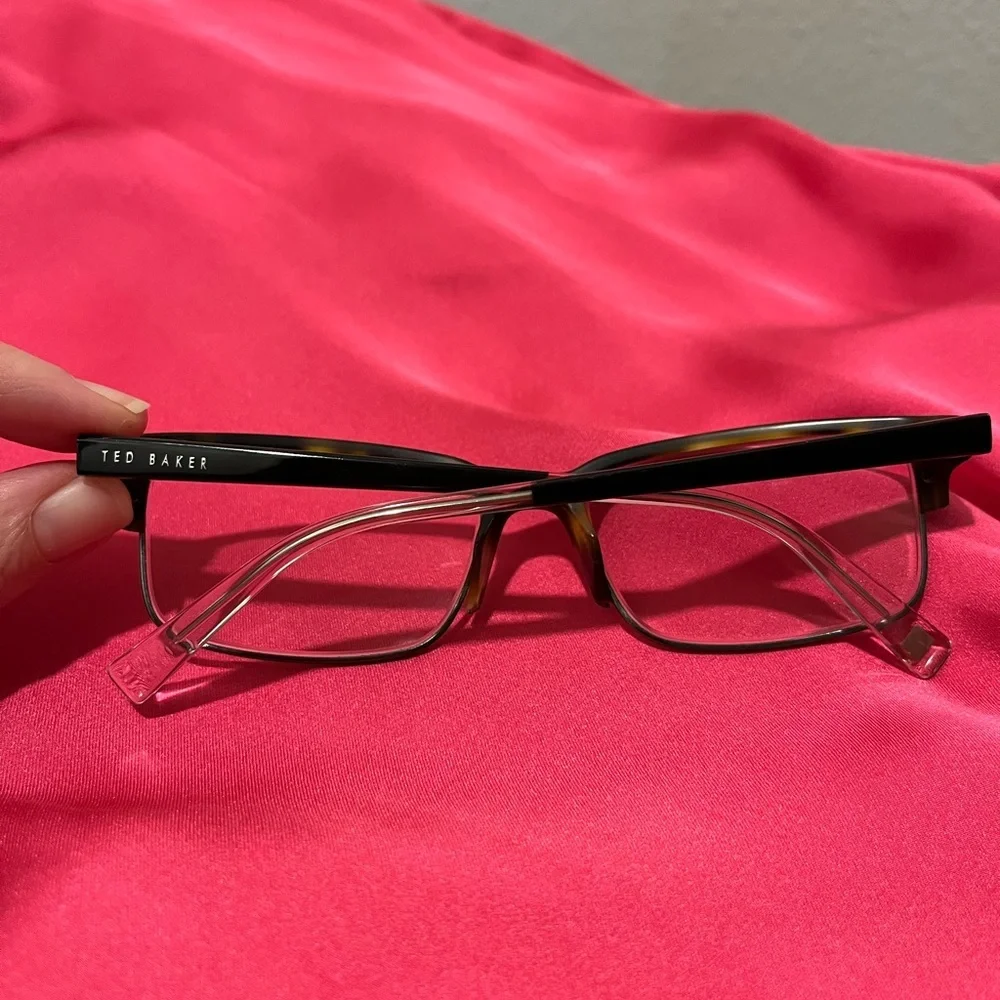 Ted Baker TM506 Eyeglasses Blk - Black Tortoise - Picture 3 of 6